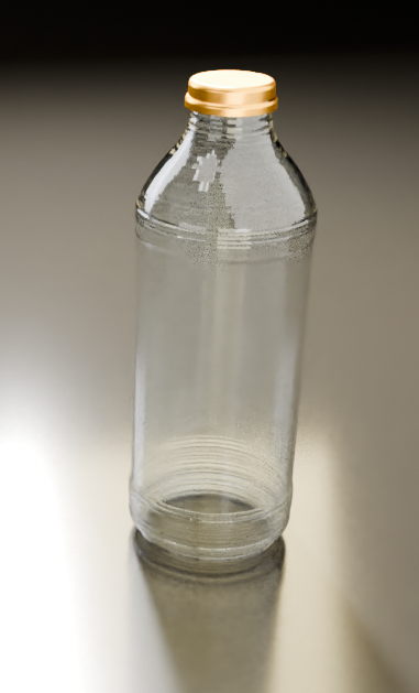 MAWNI bottle render, angle one