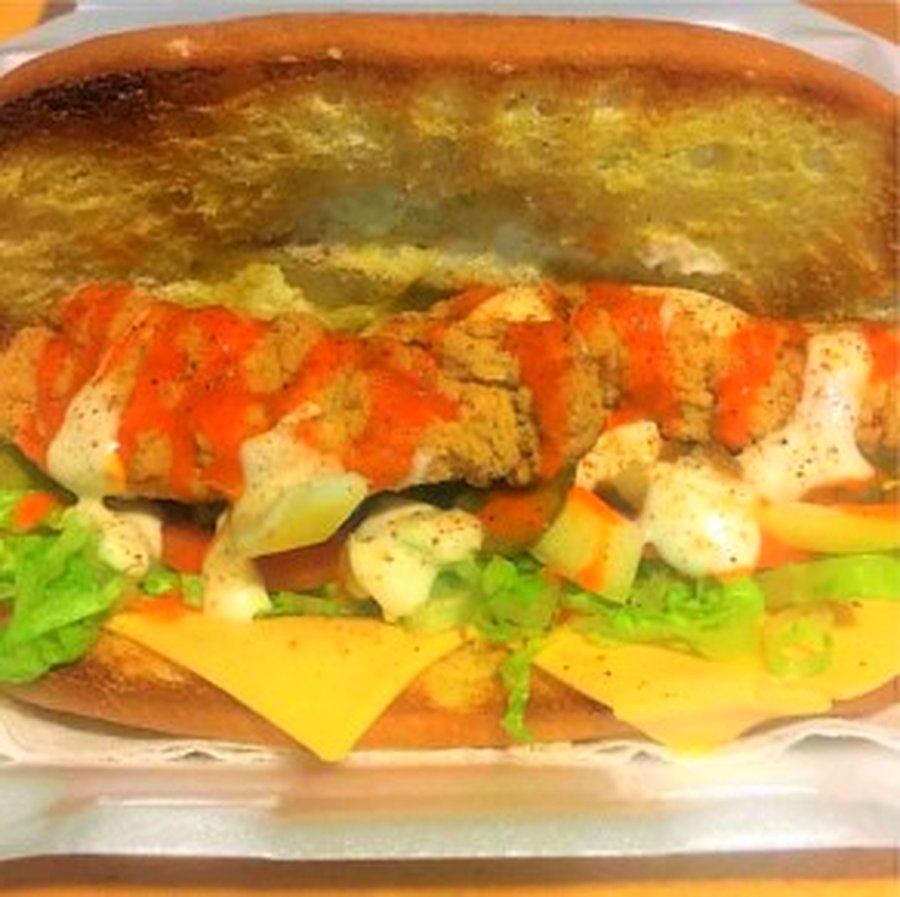 Bubba Jack's Shrimp Po'boy