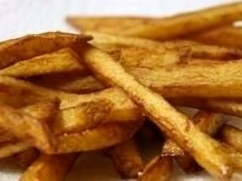 French fries served fresh